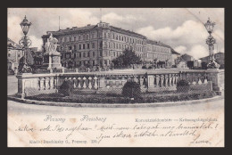POZSONY 1901.  Régi Képeslap - Hungría