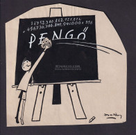 SZABAD SZÁJ KARIKATÚRA Gyűjtemény 1946-51 .A Lapban Megjelent  Eredeti Szignós Tusrajz 15*15cm Inflációóó - Zonder Classificatie