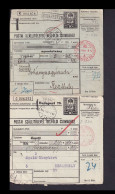 1931-33. 3db Csomagszállító Francotíp Bérmentesítéssel - Lettres & Documents