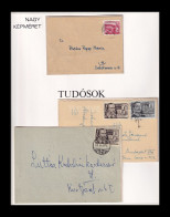 1955. 8f, 12f Kombinációk   ( Visnyovszki 8f és 12f-es Kiállítási Anyagból ) - Lettres & Documents