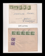 Épületek  8 és S Kombinációk  ( Visnyovszki 8f és 12f-es Kiállítási Anyagból ) - Lettres & Documents