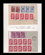 1950. 5 és 10 Db Centenárium 8f-es ( Visnyovszki 8f és 12f-es Kiállítási Anyagból ) - Covers & Documents