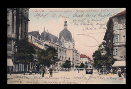 BUDAPEST 1902. Üllői út, Régi Képeslap - Hongarije