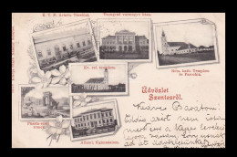 SZENTES 1899. Régi Képeslap - Ungheria