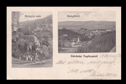 TOPLICZA / Maroshévíz 1906. Régi Képeslap - Hongarije