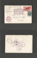 ICELAND. 1942 (30 Nov) US Troops In Iceland. WWII. Registered Mail Envelope Air Fkd + Prexy To Dallas, Oregon (Dec 21) C - Sonstige & Ohne Zuordnung