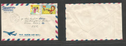 INDOCHINA. 1983 (15 April) Vietnam, Hanoi - DDR, East Communist Germany. Air Multifkd Env. VF. - Autres - Asie