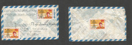 INDOCHINA. 1982 (6 March) North Vietnam, Hai Ninh - Czech Republlic, Plzen. Air Front And Reverse Multifkd, Comunist Iss - Altri - Asia