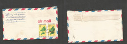 INDOCHINA. 1976 (27 May) Vietnam, Haiphong - Czech Republic. Air Multifkd Env, Leaves, Cancelled Cds. Fine. - Autres - Asie