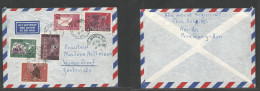 INDOCHINA. 1967 (15 June) Vietnam, Saigon - Germany, Warendorf. Air Multifkd Env. Thematics. - Altri - Asia