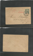 INDOCHINA. 1893 (31 Dec) Saigon Central Local Usage. 5c Green Stat Env. - Autres - Asie