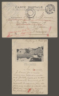 INDOCHINA. 1901 (14 June). Haiphong - France. Corresp. Expedit. FM Cachet. Fine. - Altri - Asia