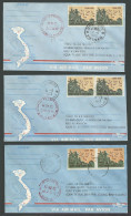 INDOCHINA. 1973 (9 June). Vietnam. Quanbunn (x3) Fkd Stat Letter Sheet KBC 3020 3954 And 4739. - Altri - Asia