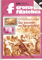 CRONACA FILATELICA GENNAIO 1998 - Catalogues De Maisons De Vente