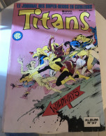Le Journal Des Super-héros En Couleurs Marvel Présente TITANS Album N°37 De 1988 - Marvel France