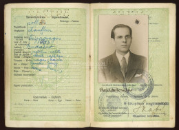 1933. Fényképes útlevél PASSPORT - Non Classificati