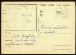 II. VH Tábori Levlap, Mozgóposta Bélyegzéssel - Cartas & Documentos