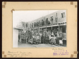 BUDAPEST 1937. Forgács Utca , építkezés, érdekes Fotó, Képméret : 17*12 Cm - Anciennes (Av. 1900)