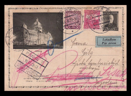 CSEHSZLOVÁKIA 1933. Légi Díjjegyes Levlap Jugoszláviába - Airmail