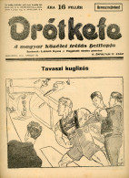 DRÓTKEFE A Magyar Közélet Tréfás Hetilapja, 5 Db Komplett, Szép Szám! Judaika 1941. - Zonder Classificatie