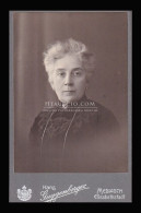MEDGYES 1910. Ca. Guggenberger : Hölgy, Visit Fotó - Ancianas (antes De 1900)