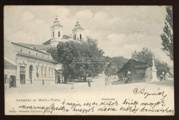 MÁRIARADNA 1906. Régi Képeslap, Szép Mozgóposta Bélyegzéssel - Ungheria