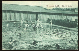 GYOPÁROS 1921. Régi Képeslap, Postaügynökség Bélyegzéssel - Hongarije
