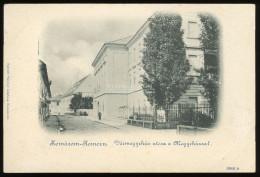 KOMÁROM 1900. Vármegye Ház, Régi Képeslap - Ungheria