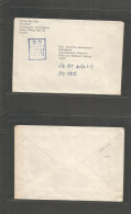 KOREA. C. 1952-5. Official Mail. Taejon, Chung Chong Nam Do - Seoul. Government Mail, With Cachet C/o Scandinavian Missi - Corea (...-1945)