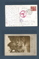 KOREA. 1940 (8 Oct) Japanese Occup. Nahi - Kenzo - Germany, Frankfurt. Via Siberia / Soviet Union. Fkd Single 10 Sen Cds - Korea (...-1945)