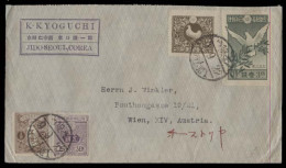 KOREA. 1922 (9 Sept). Jido - Seoul. Multifkd Env Lovely Usage. - Corée (...-1945)