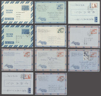 KOREA. C.1954-61. Aerogrames / Used. 11 Diff Mostly Addressed To USA. Opportunity. - Korea (...-1945)