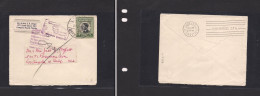 JORDAN. Jordan Cover 1961 Palestine Bethelem To LA CA USA Single Fkd Env+retour. Easy Deal. - Jordanien