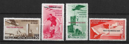 EGEO, AEGEAN, ITALY COLONIE 1934 WORLD CUP AIRMAIL MH - Egeo