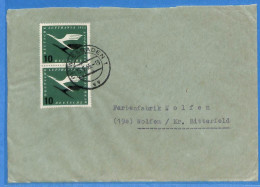 Allemagne Republique Federale 1955 - Lettre De Wiesbaden - G30947 - Covers & Documents