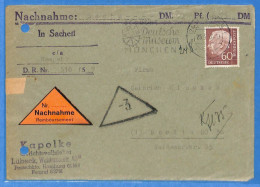 Allemagne Republique Federale 1957 - Lettre De Lubeck - G30928 - Covers & Documents