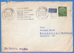 Allemagne Republique Federale 1955 - Lettre De Mannheim - G30920 - Cartas & Documentos