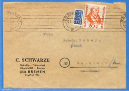 Allemagne Republique Federale 1956 - Lettre De Bremen - G30916 - Brieven En Documenten
