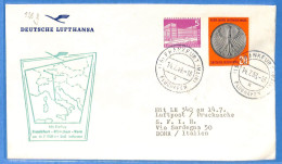 Allemagne Republique Federale 1958 - Lettre Par Avion De Frankfurt - G30864 - Cartas & Documentos
