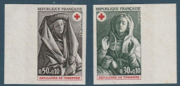 FRANCE - Non Dentelé - N°1779 Et 1780 ** - CROIX ROUGE - 1971-1980