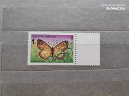 1992	Uzbekistan	Butterflies (F83) - Ouzbékistan