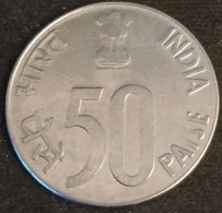 INDE - INDIA - 50 PAISE 1999 ● ( Noida ) - Parlement - KM 69 - Inde