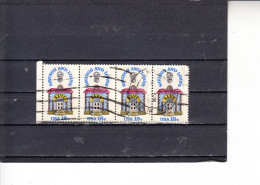 STATI UNITI  1981   -  Yvert  1320° (x 4) - Cassa Risparmio - Used Stamps