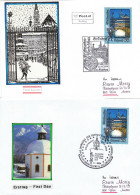 CHRISTMAS X2 COVERS FDC 2000 AUSTRIA - Christmas