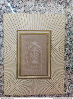 Bb Cartoncino Con Immagine Di Gesu' Cristo Su Tela - Andere & Zonder Classificatie