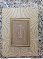 Bb Cartoncino Con Immagine Di Gesu' Cristo Su Tela - Altri & Non Classificati
