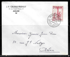 CC127 - BELGIQUE - LETTRE DE BRUXELLES DU 20/05/57 - Briefe U. Dokumente