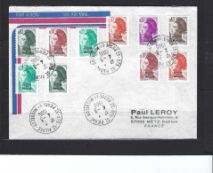 Courrier Philatélique Pour La France. En Affranchissement Composé Du 4-3-1986 - 975 St Pierre Et Miquelon. TB - Covers & Documents