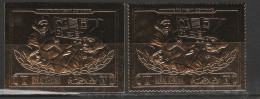 Ras Al Khaima Spazio Space Gold MNH - Asie