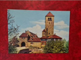 Carte WEINHEIM  WACHENBURG BERGSTRASSE - Weinheim